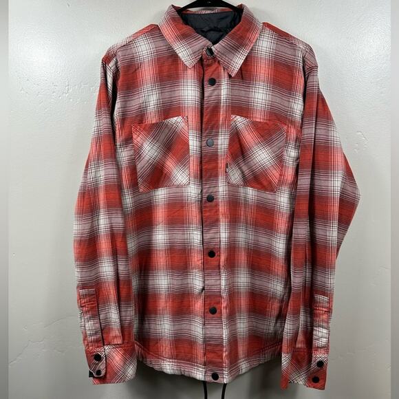 The North Face Fort Point Insulated Flannel - Reversible - Size Small - Black - Picture 4 of 8